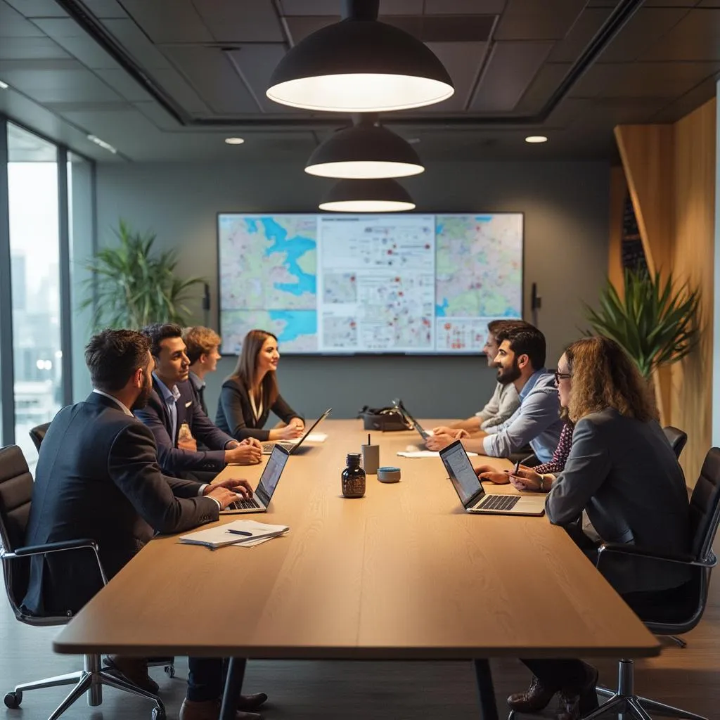 Equipo estratégico de negocios